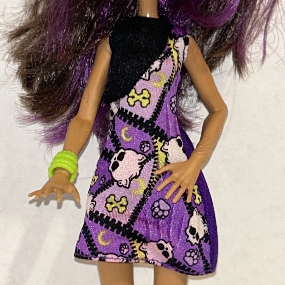 Monster High Skull Shores Clawdeen Wolf‎ Doll D1